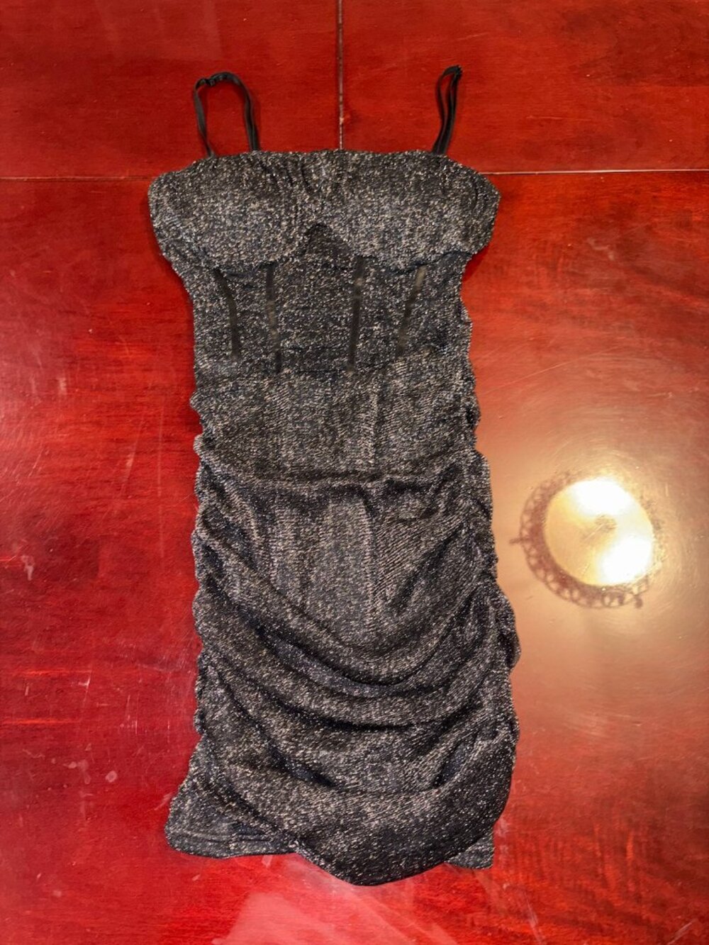 Privy Sparkly Black Dress